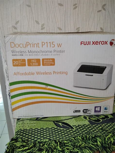 Printer Laserjet Fuji Xerox P115w Docuprint Wireless On Carousell