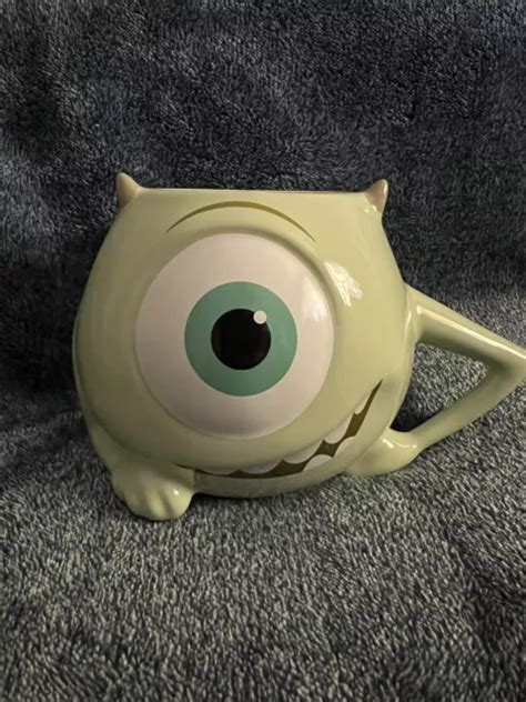 Disney Pixar Monsters Inc Michael Mike Wazowski 3d Coffee Mug Eur 16