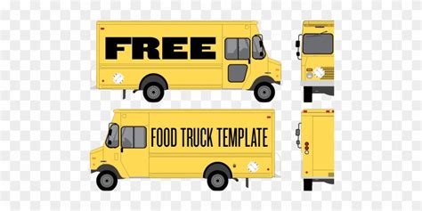 Food Truck Template Vector at GetDrawings | Free download