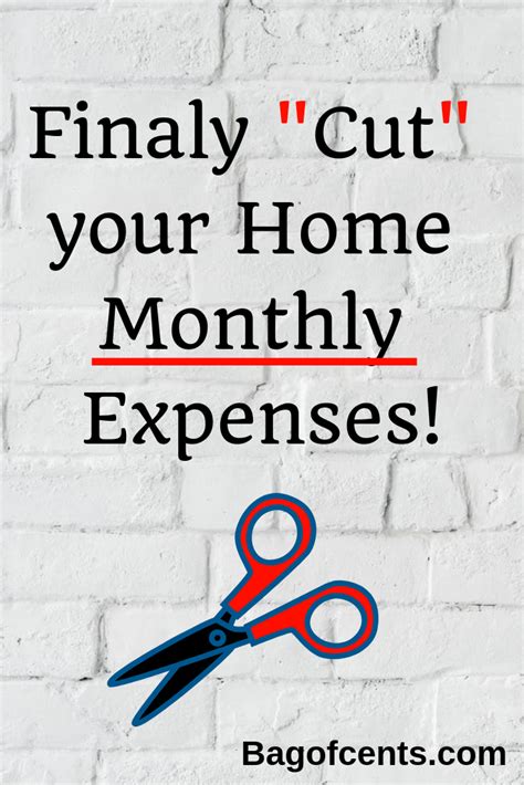 how to cut home expenses