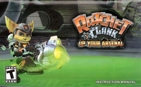 Ratchet Clank Up Your Arsenal 2004 Box Cover Art MobyGames