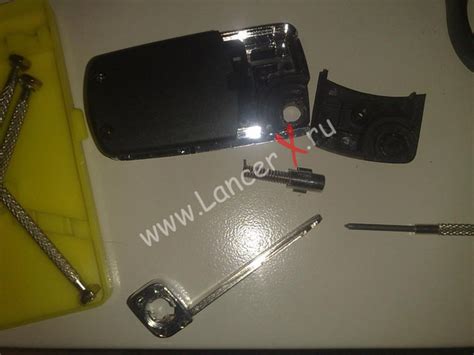 Как собрать брелок сигнализации с выкидным ключом