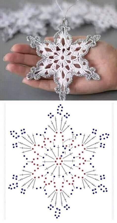 93 idées de Flocons de neige au crochet flocons de neige au crochet