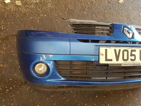 Renault Clio Mk Front Bumper Blue Tei Te Store