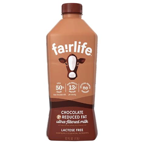 Fairlife 2% Chocolate Reduced Fat Lactose Free Milk - Shop Milk at H-E-B