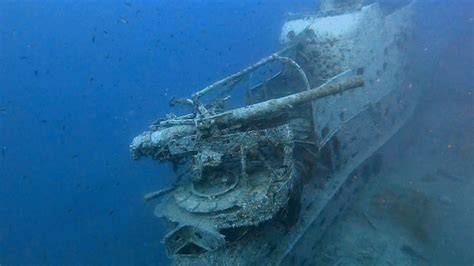 Hms Perseus British Ww Submarine Kefalonia Wreck Diving June