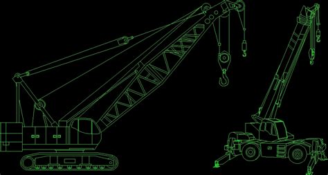 Gambar Mobil Crane Autocad Dwg Imagesee