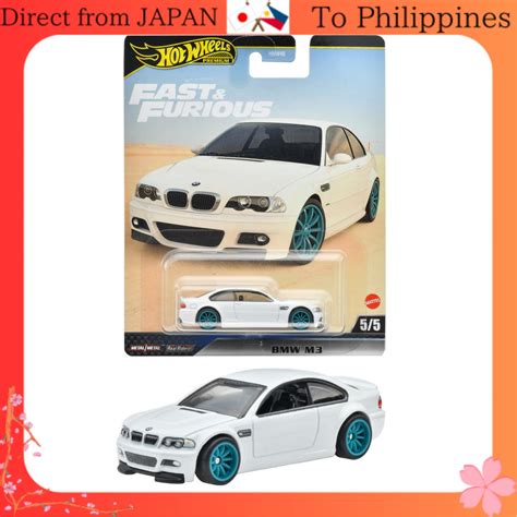 Hot Wheels Fast And Furious Bmw M Vehicle Toy Mini Car For Ages And Up White Hyp Shopee