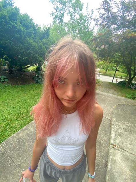 Pin By Chantel On Hair Pink Hair Streaks Pink Blonde Hair Dyed Blonde Hair