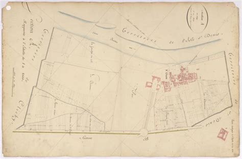 Cadastre napoléonien revisé en 1842 Document Atlas de l