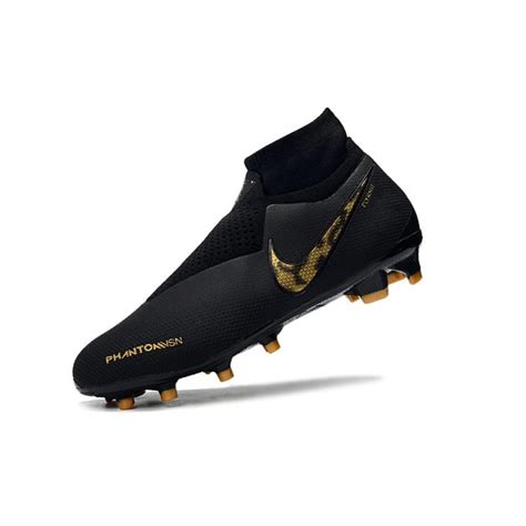 Nike Tacos De Futbol Phantom Vsn Elite Df Fg Nero Oro