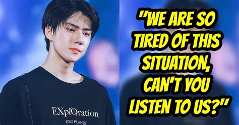 Exo Fans Trend Give Sehun More Lines As They Demand Sm Entertainment