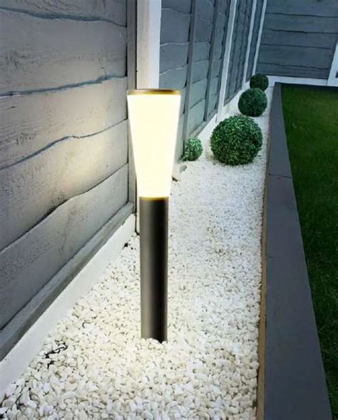 Aluminium Warm White Pasolite B Mm W Led Matrix Bollard Light