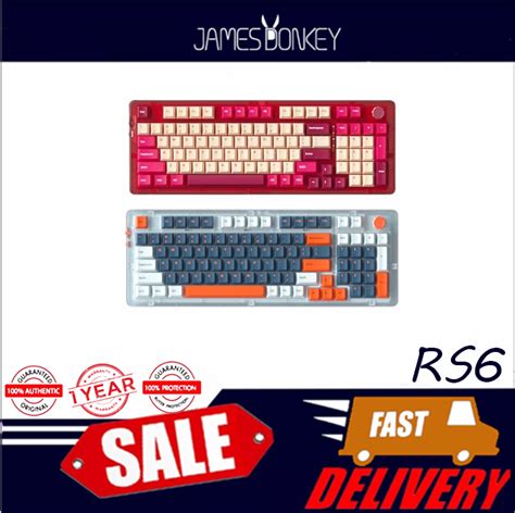 James Donkey RS Wireless Hot Swap RGB Gaming Keyboard Lazada PH
