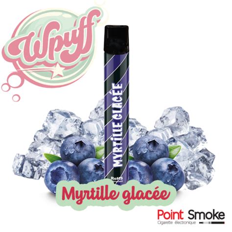 E Liquide Wpuff Myrtille Glac E