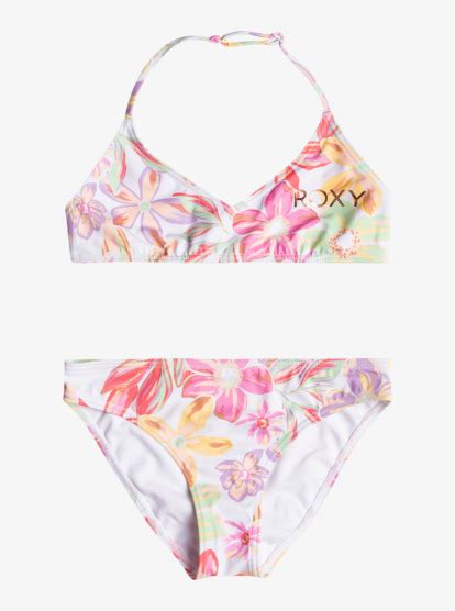 Tropical Time Ensemble De Bikini Triangle Pour Filles Ans Roxy