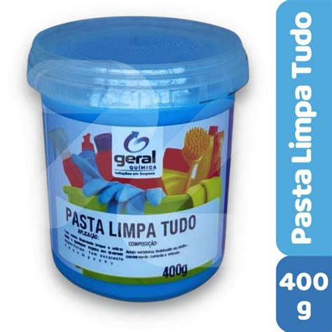 Pasta Limpa Tudo Limpeza A Seco 400 Gramas Brilho Xike Produtos