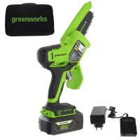 Greenworks GD48MCS10XK2 Akku Handkettensäge im Angebot Agrieuro