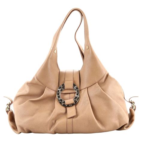 Bvlgari Chandra Hobo Leather Large For Sale At 1stdibs