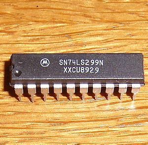 74 LS 299 SN 74 LS 299 N Schieberegister 8 Bit Parallel 74 LS 299