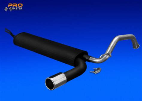 Exhaust Rear Silencer Back Box Toyota Aygo Citroen C Peugeot Sport