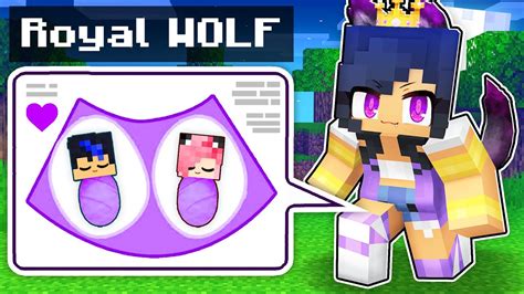 Aphmau Royal Wolf Is Pregnant With Twins In Minecraft Parody Story