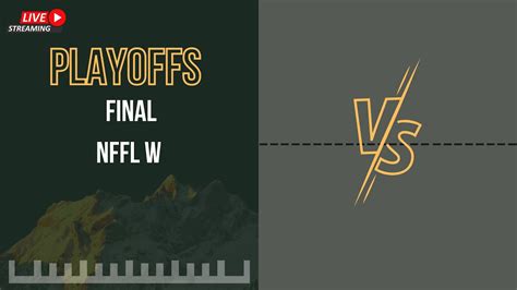 NFFL PLAYOFFS 2023 Luzern SEMIFINAL NFFL W YouTube