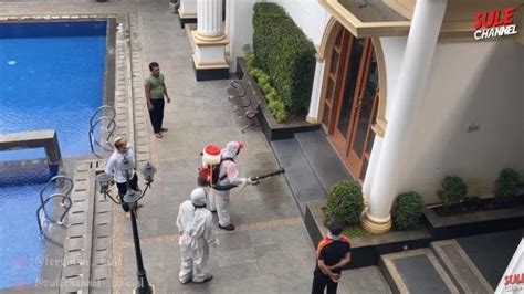 Rumah Mewah Komedian Sule Disemprot Disinfektan Sebab Ada Tetangga