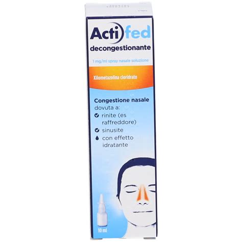 Acti Fed Decongestionante Spray Nasale Ml Redcare