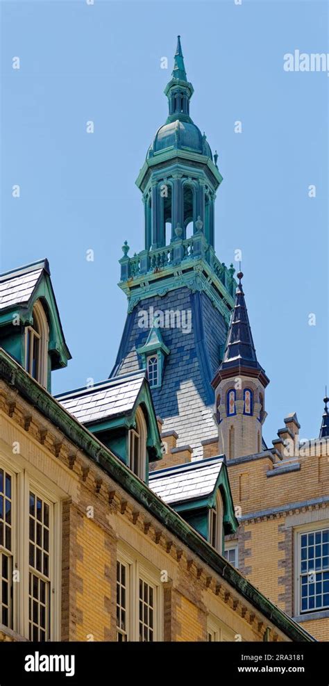 Newtown High School In Queens Ny Was Built In Stages Flemish Revival