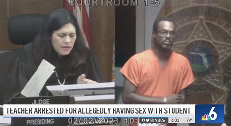 Florida School Teacher Charged After Having Sex In Classroom Multiple Times With Year Old