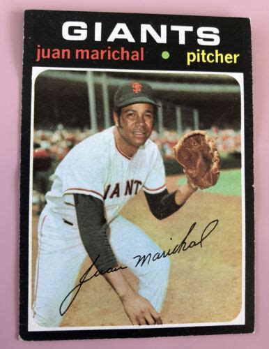 Topps Juan Marichal San Francisco Giants Hof Card Vg