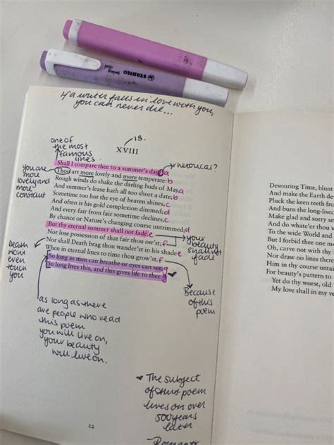 Annotationspoetry Annotations Shakespeare Shakespeare