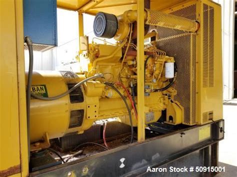 Used Caterpillar Diesel Generator Set 3306b Ta 1389 Hours Since N