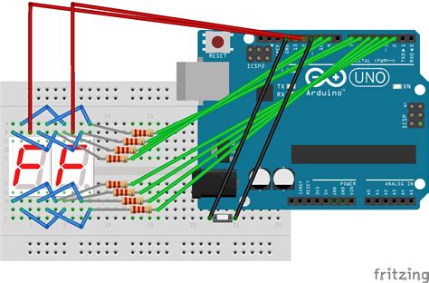 Arduinoで7セグメントledを使ってみる Mudaなことをしよう。