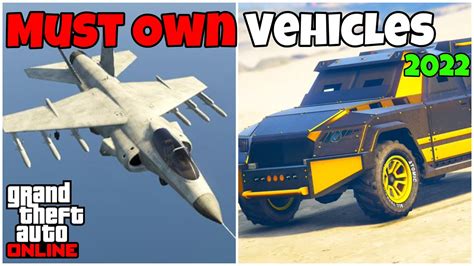 Top 5 Vehicles You Need To Own In Gta 5 Online Youtube