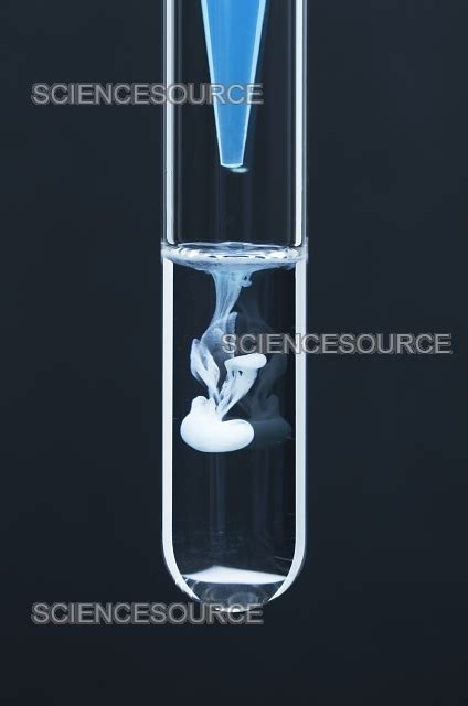 Barium Sulfate Precipitate Stock Image Science Source Images