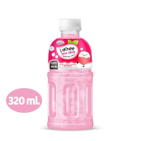 LYCHEE NATA DE COCO JUICE DRINK MOGU 24 X 320 ML Nawon Food And