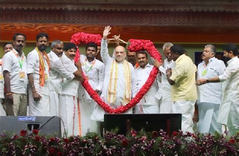 Amit Shah Alleges Dmk As Most Corrupt Party During Launch Of En Mann