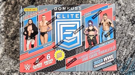 Donruss Elite Wwe Card Blaster Box Rip New Breed Auto Hofer