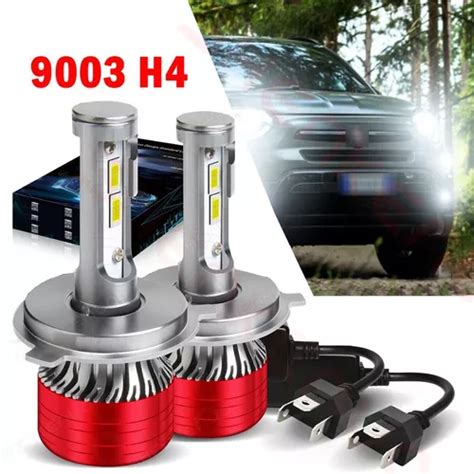 28000lm 50w Kit De Focos Led 9003 Luz Alta Y Baja Para Fiat Meses Sin