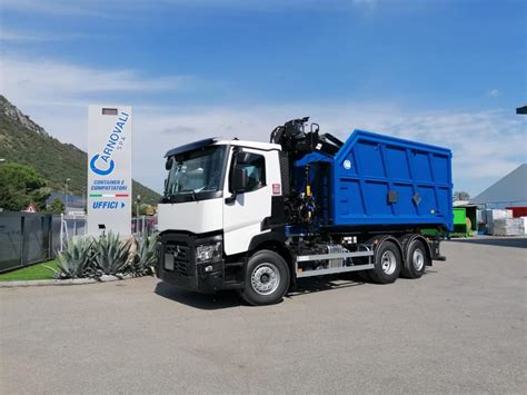 Allestimento Gru Per Camion Con Caricatore Per Ecologia E Rottami