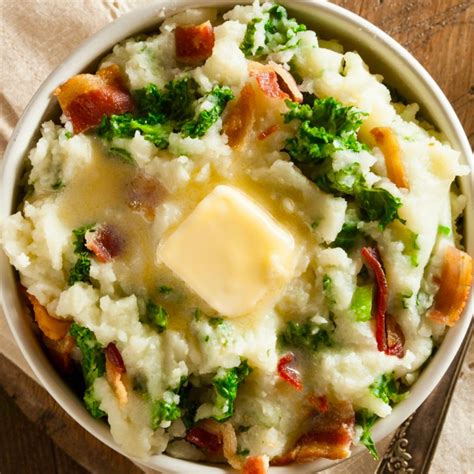 Colcannon Mashed Potatoes With Cabbage