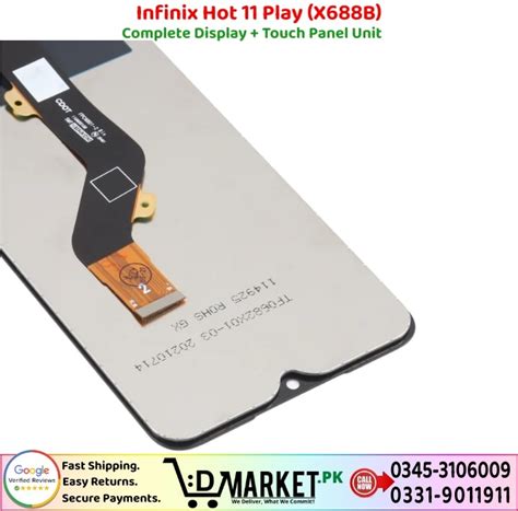 Infinix Hot Play X B Lcd Panel Unit Combo Exclusive