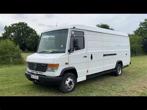 Mercedes Vario 814D LWB High Roof Panel Van Library Bus Ready For