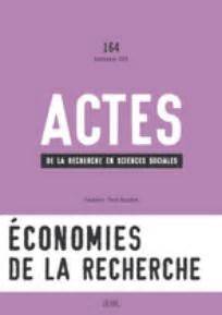 Revue Actes De La Recherche En Sciences Sociales Cairn Info