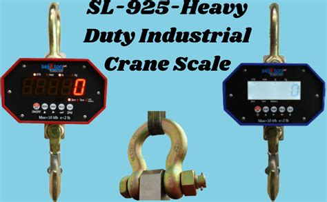 Amazon.com: SellEton SL-925 Heavy Duty Industrial Hanging Crane Scale ...