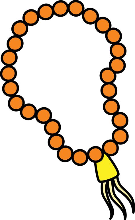 Ramadan Muslim Prayer Beads Cartoon Clipart 21968519 Vector Art at Vecteezy