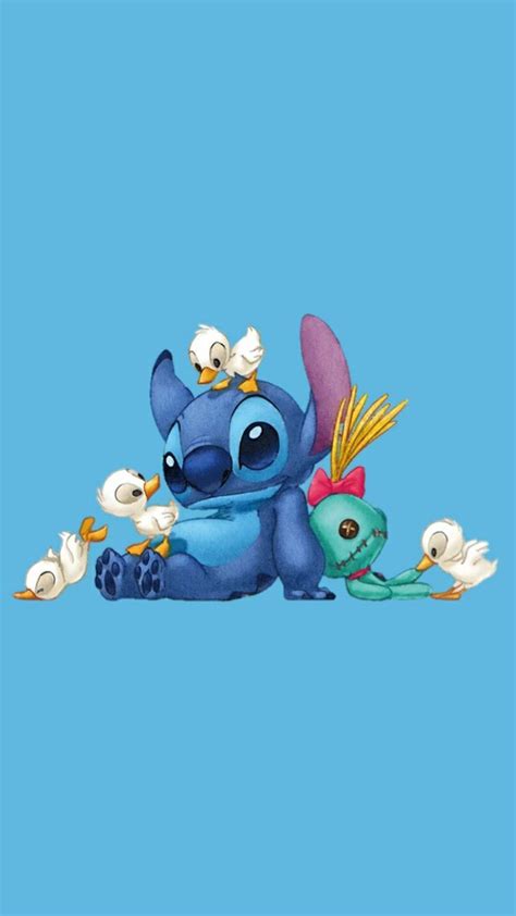 Stitch Wallpaper Explore More Lilo Blue Koala Cartoon Cute Disney Wallpaper