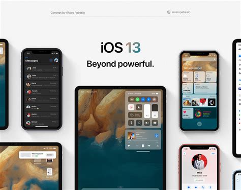 iOS 13 Concept Gives us a Glimpse at How it Would Look on Next-Gen ...